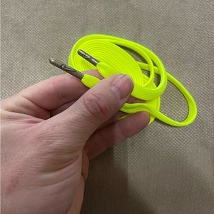 Nike Blazer Shoe Laces Neon Yellow NWT